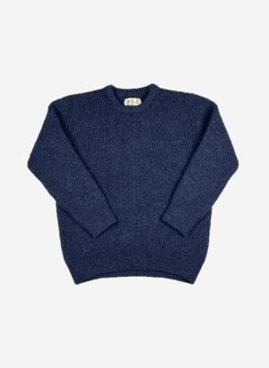 Vintage Barbour heavy Wollpullover navy