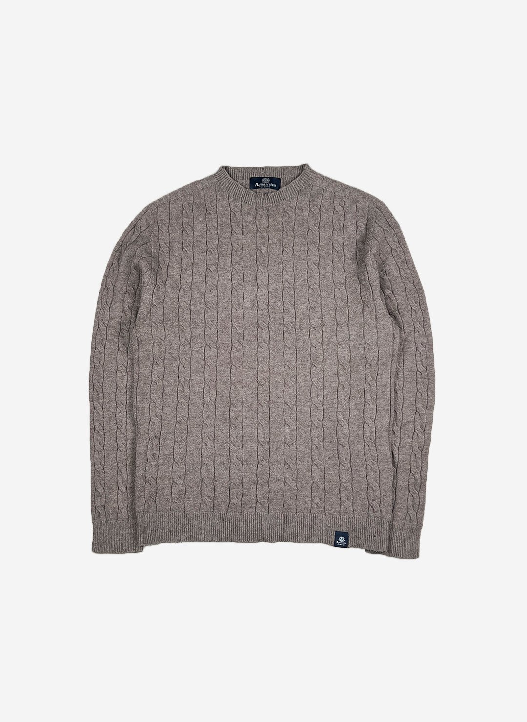 Vintage Aquascutum Cable Strickpullover