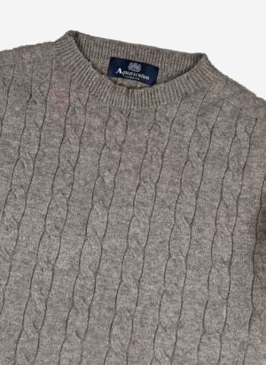Vintage Aquascutum Cable Strickpullover