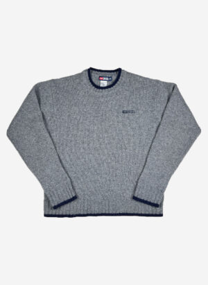 Vintage Diesel Wollpullover grau