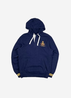 Vintage Polo Ralph Lauren Rugby Hoodie navy