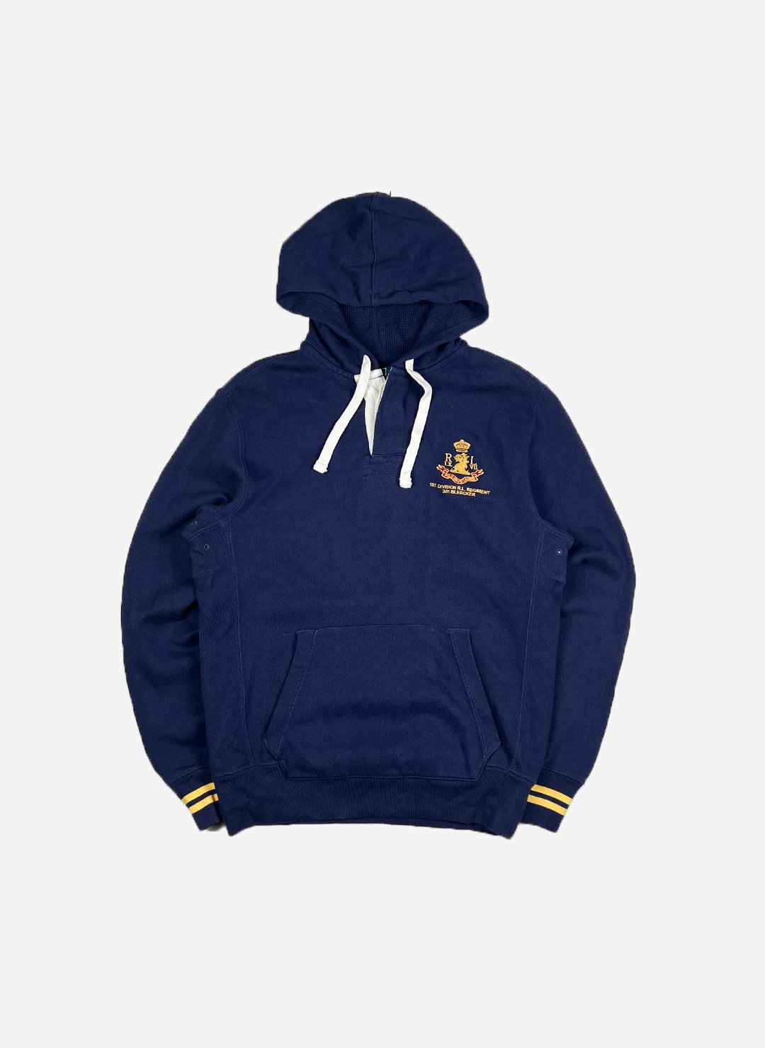 Vintage Polo Ralph Lauren Rugby Hoodie navy