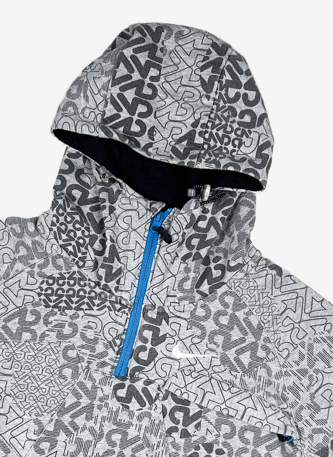 Nike Athletic Department Hoodie grau – Bild 2