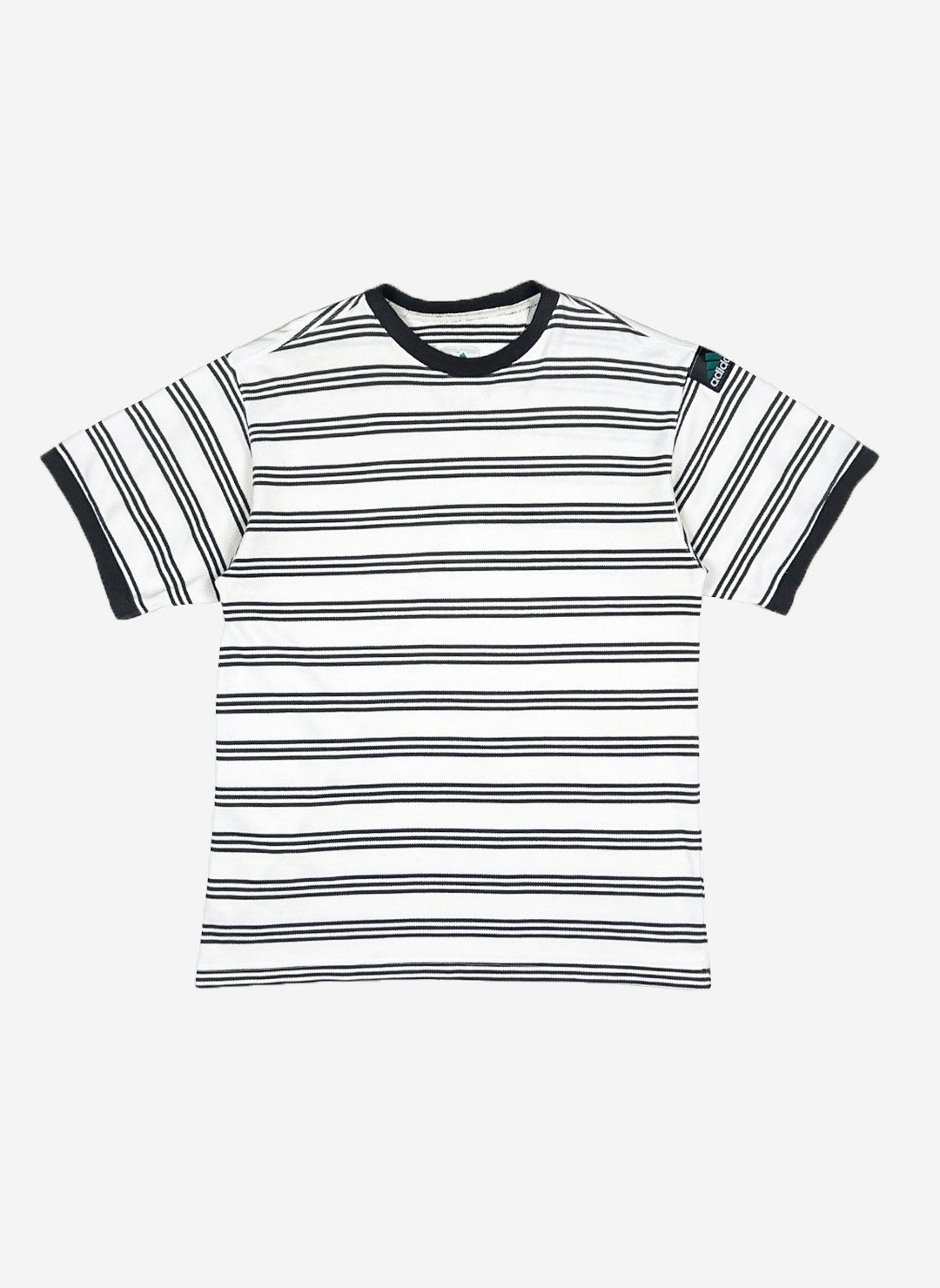 Vintage 90s Adidas Equipment T-Shirt gestreift