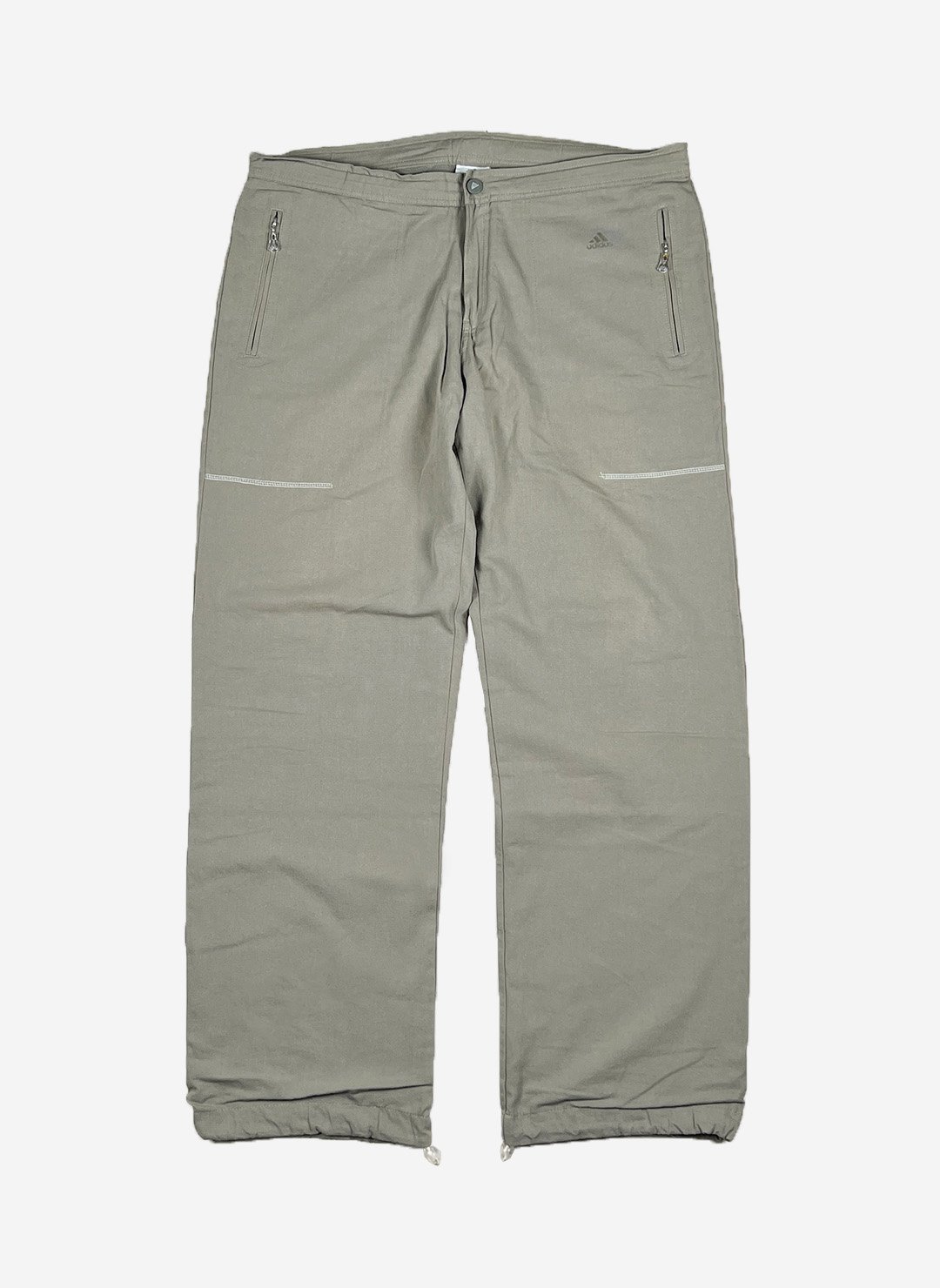 Vintage Adidas Y2K Utility Pants oliv – Bild 2