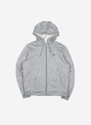 Lacoste Sport Zip-Hoodie grau