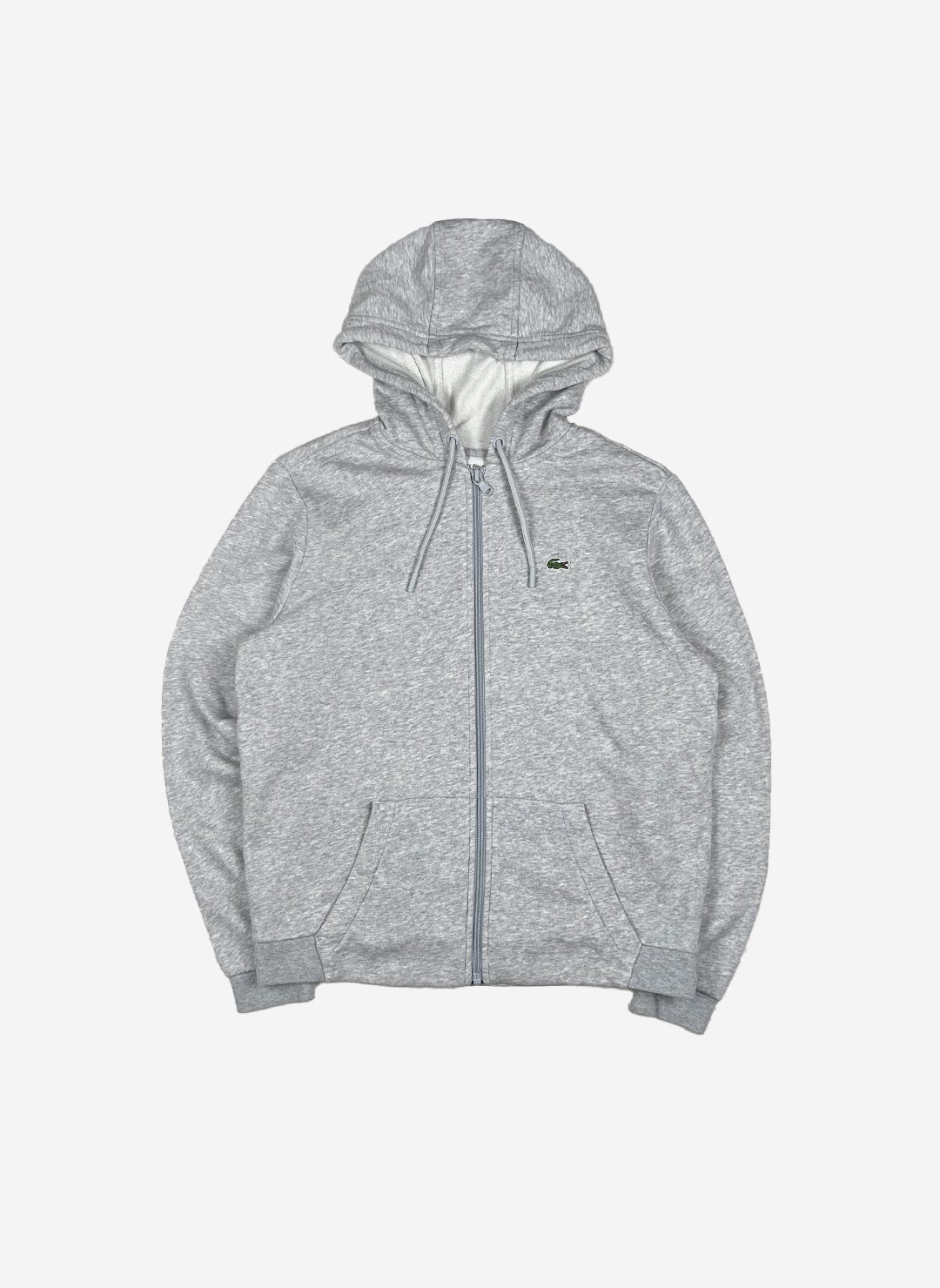 Lacoste Sport Zip-Hoodie grau