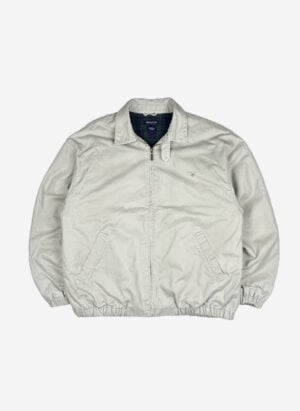 Vintage Gant Lined Harrington Jacke grau