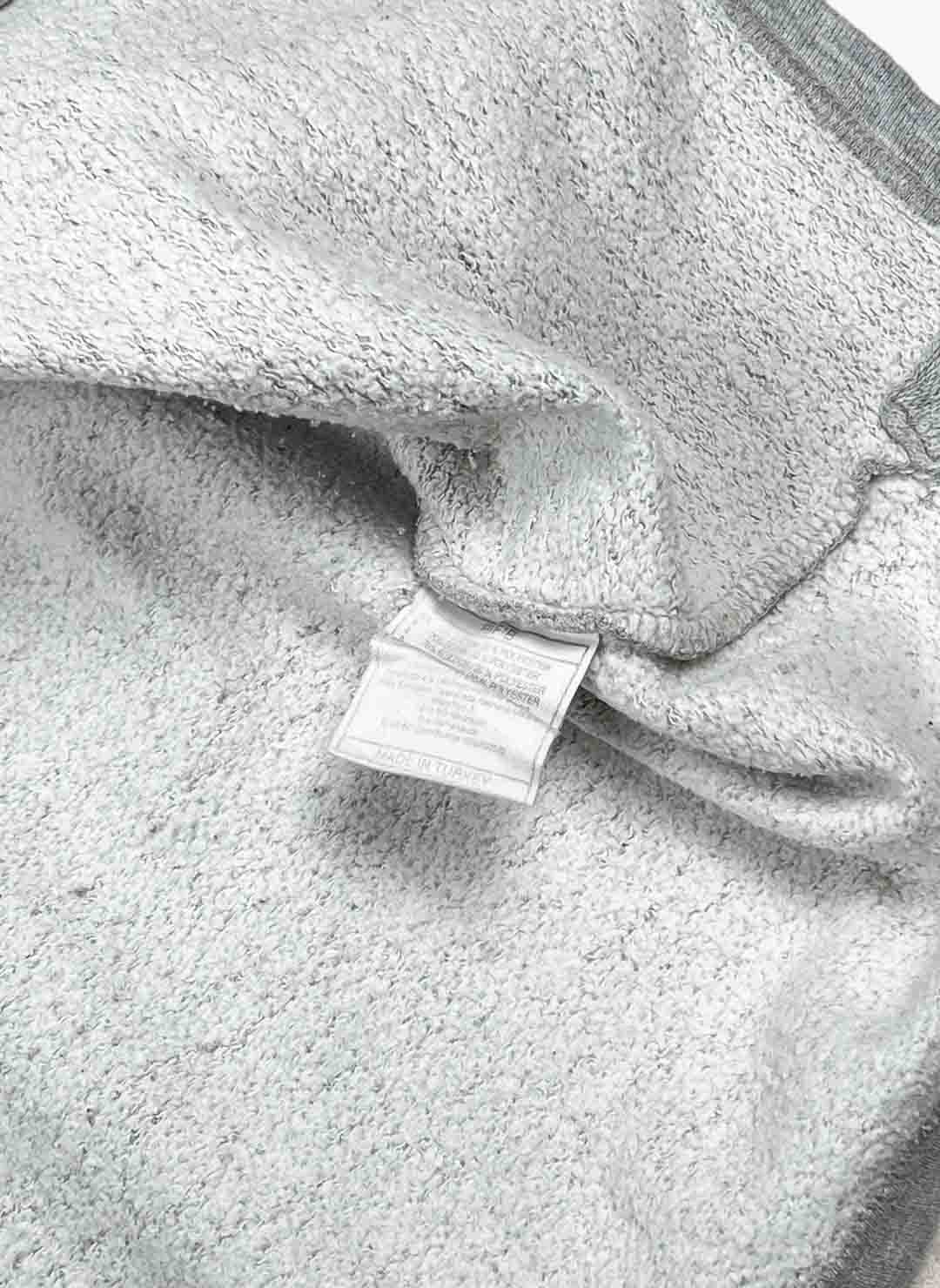 Vintage 90s Nike Half-Zip Sweater grau – Bild 3