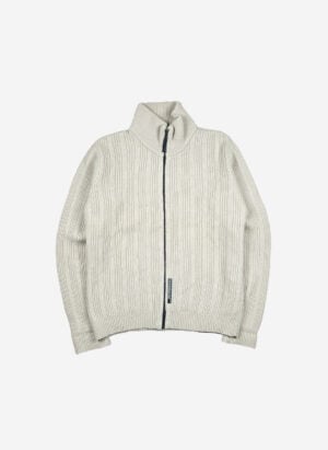 Vintage 90s Levi’s Woll Strickjacke beige