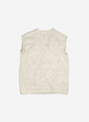 Vintage Woll Strickweste handmade