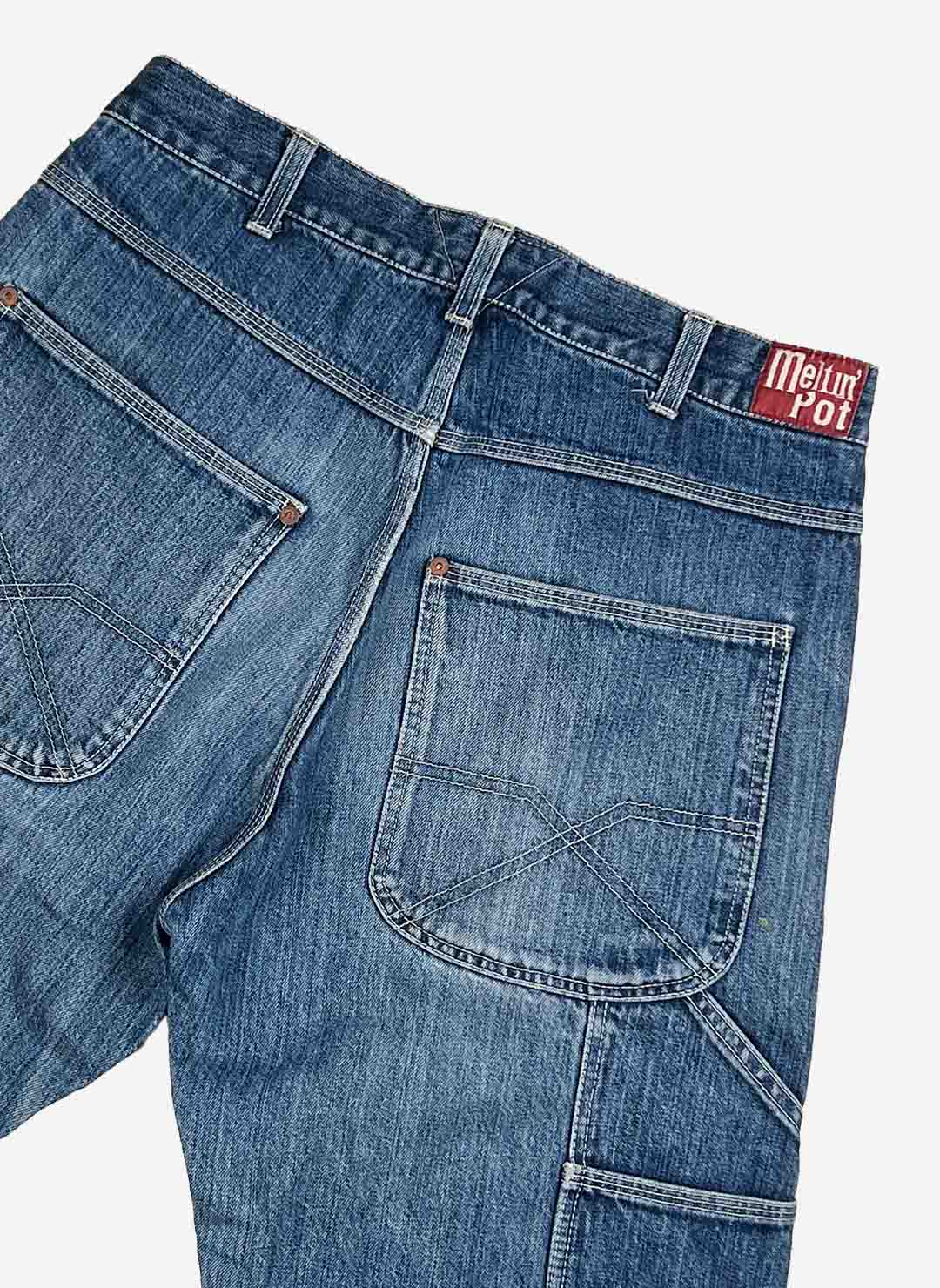 Vintage 90s Meltin' Pot Carpenter Jeans – Bild 3