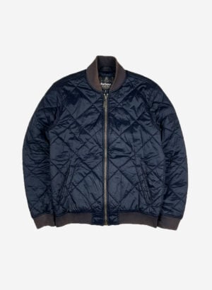 Vintage Barbour Steve McQueen Bomberjacke navy