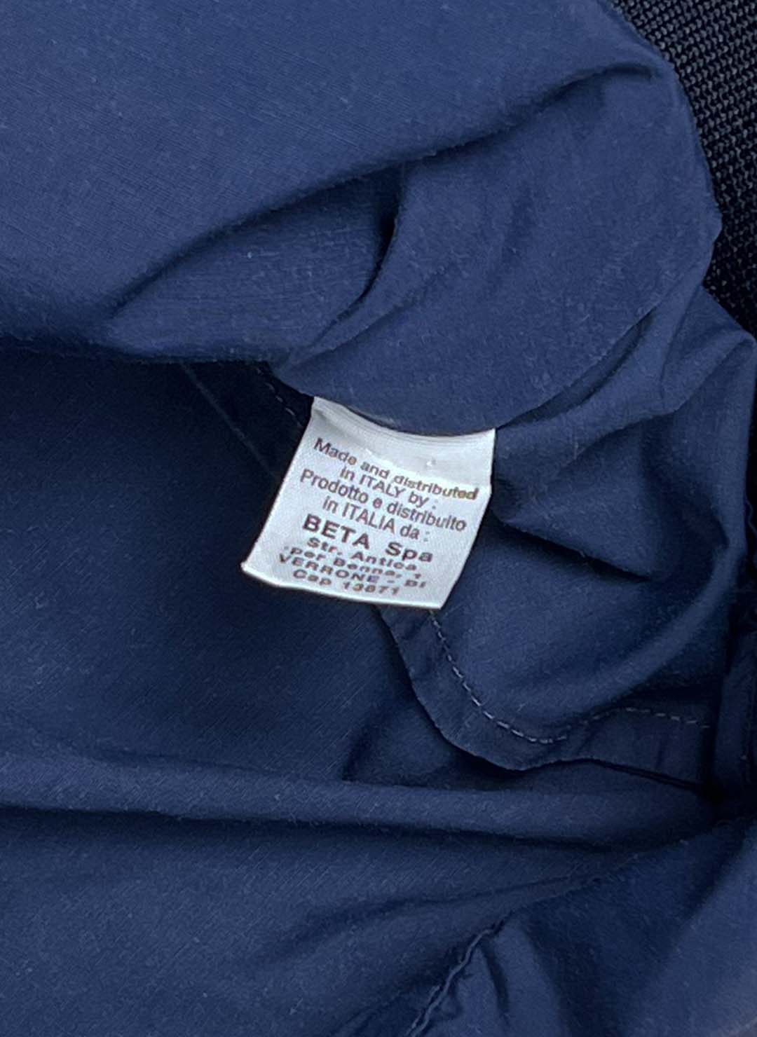 Vintage Fred Perry Windbreaker cropped navy – Bild 4