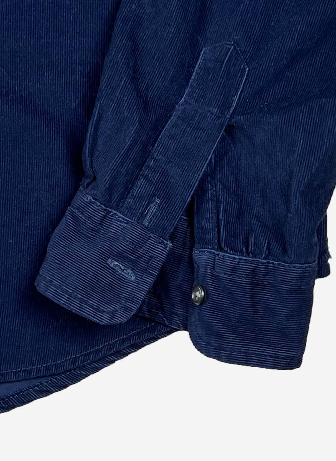 Ralph Lauren Cordhemd navy cropped – Bild 3