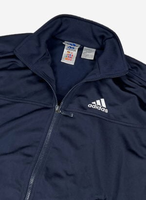 Vintage Adidas Y2K Trainingsjacke navy