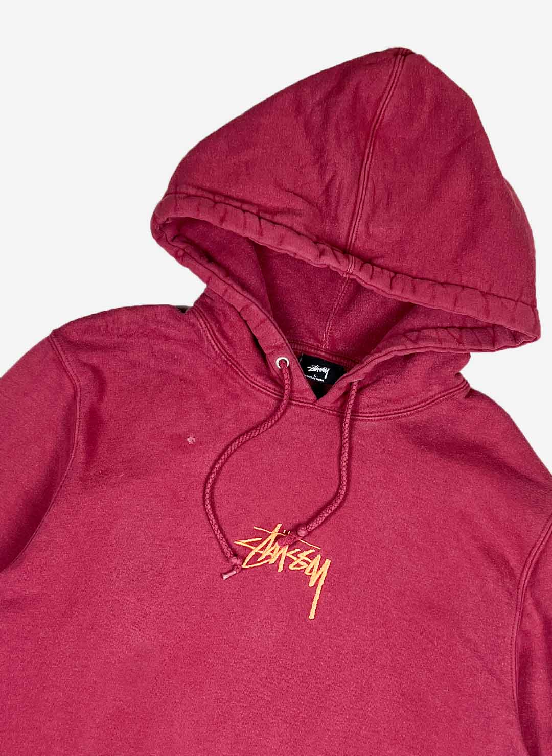 Stüssy Hoodie rot – Bild 2