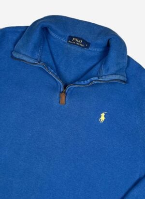 Polo Ralph Lauren Q-Zip Sweater blau