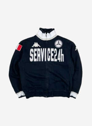 Vintage Kappa Italia Mercedes Zipper