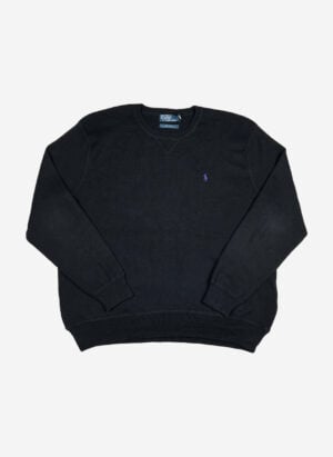 Vintage Polo Ralph Lauren Sweater schwarz