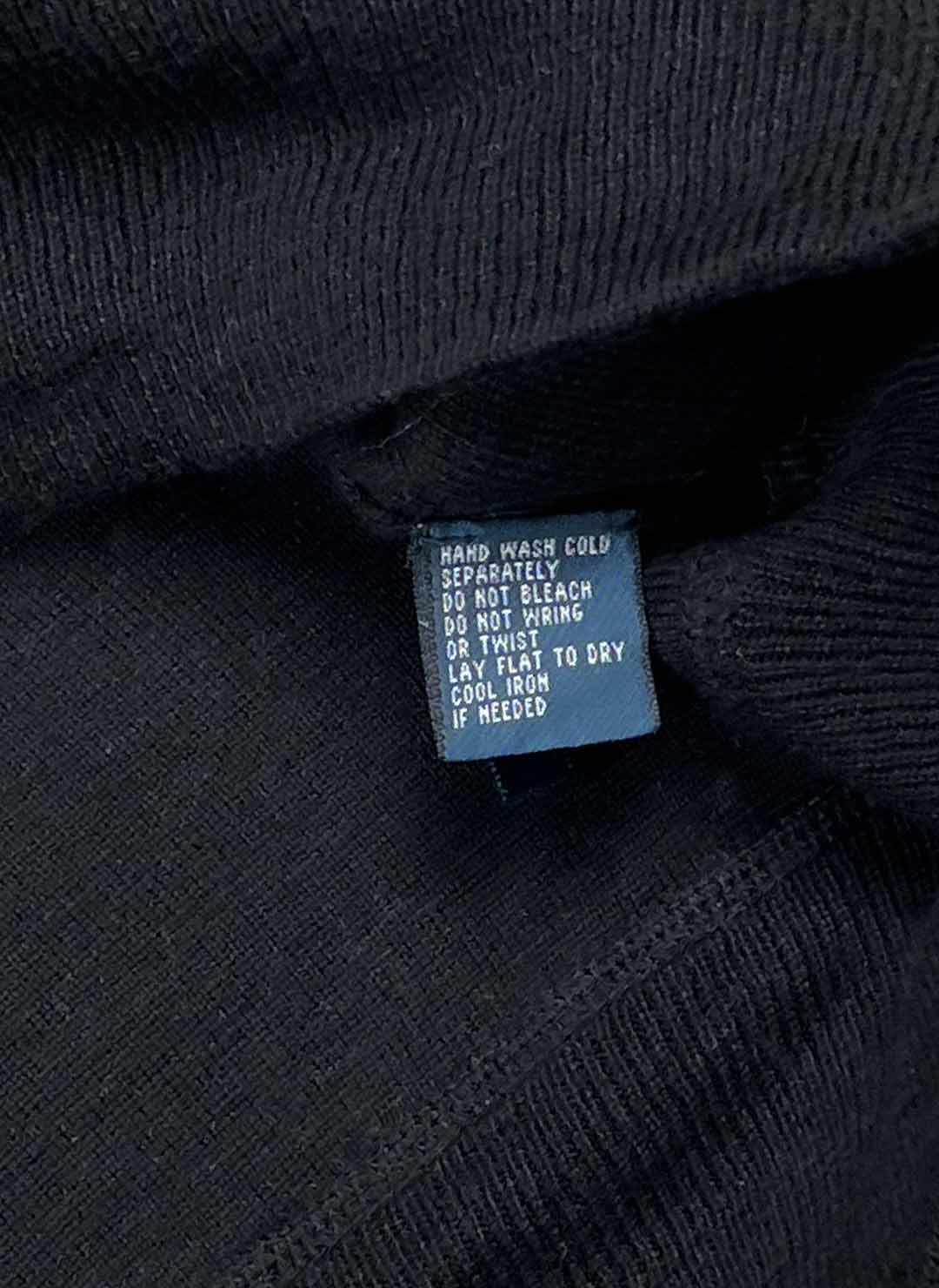 Vintage Polo Ralph Lauren Sweater schwarz – Bild 3