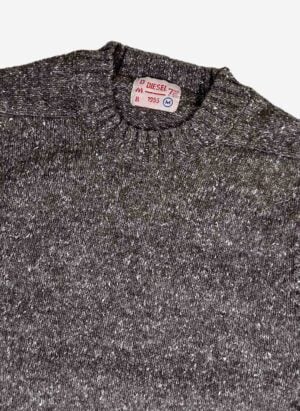 Vintage 80s Diesel Strickweste braun