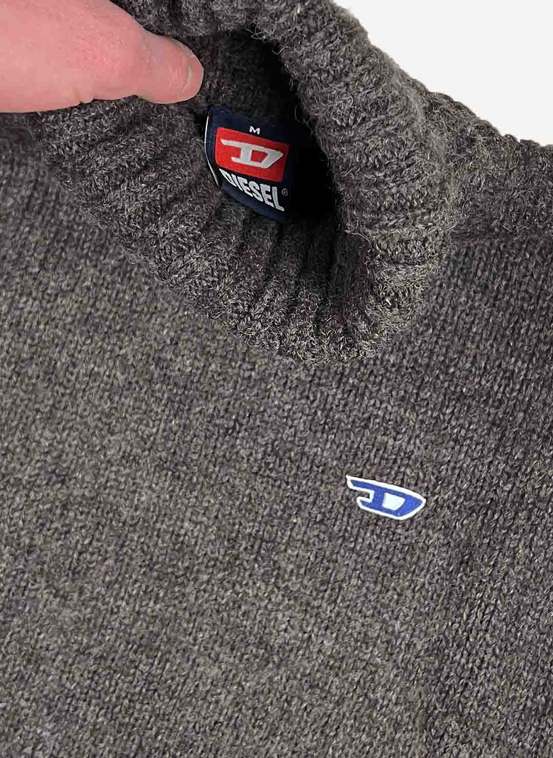 Vintage 90s Diesel Woll Turtleneck – Bild 2