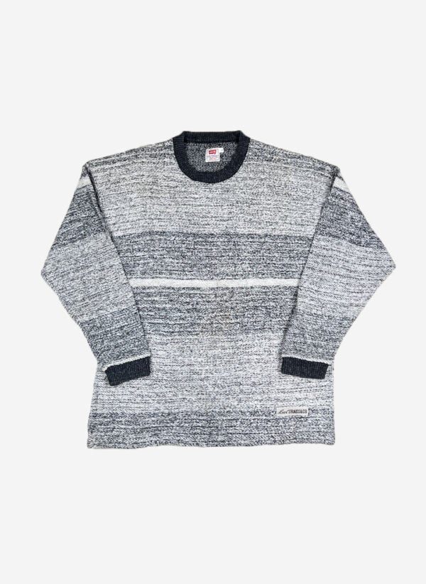 Vintage 90s Levi's Strickpullover grau