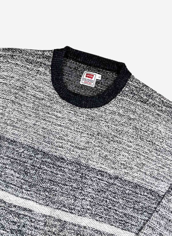 Vintage 90s Levi's Strickpullover grau