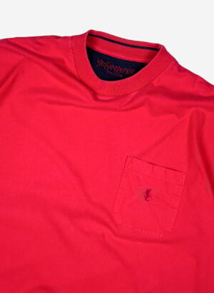 Vintage Yves Saint Laurent T-Shirt rot