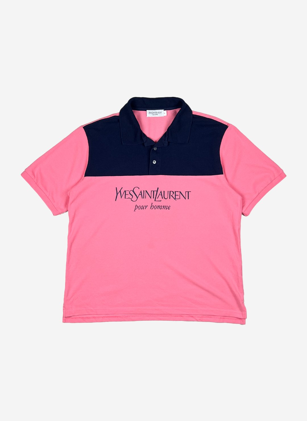 Vintage Yves Saint Laurent Poloshirt pink
