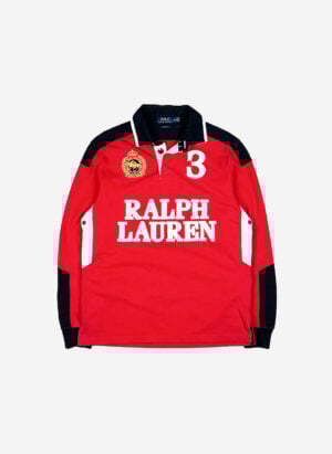 Polo Ralph Lauren Rugbyshirt rot