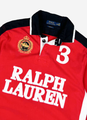 Polo Ralph Lauren Rugbyshirt rot