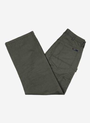 Vintage CAT Workwear Hose oliv