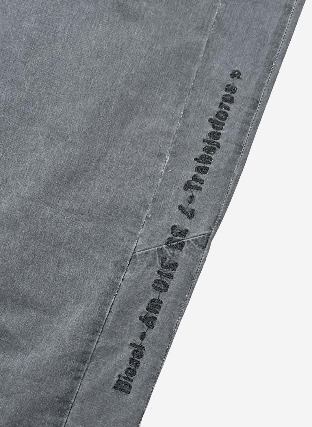 Vintage Diesel Baggy Cargohose grau – Bild 4