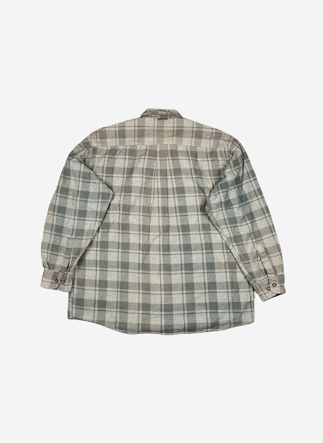 Vintage 90s Timberland Weathergear Hemd oliv – Bild 3