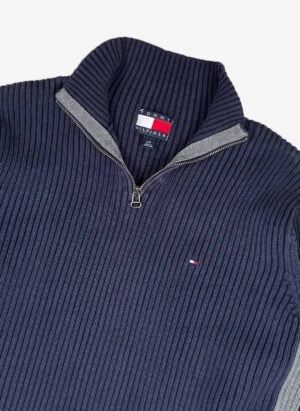 Vintage Tommy Hilfiger Half-Zip navy