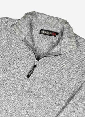 Vintage Napapijri Woll Half-Zip