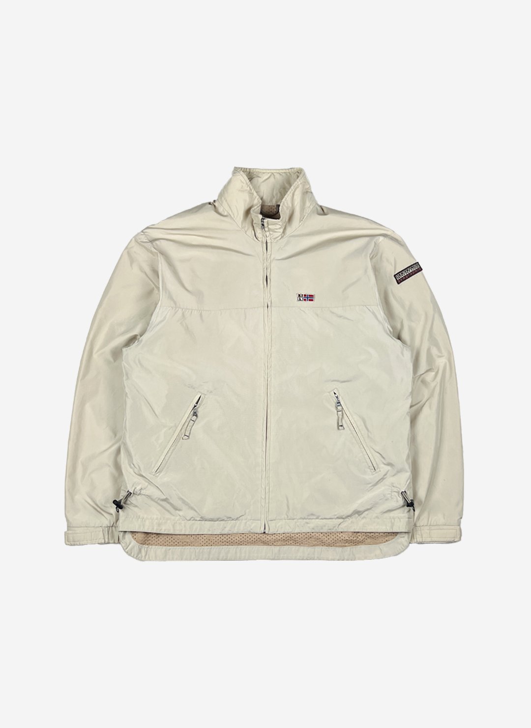 Vintage Napapijri Windbreaker beige