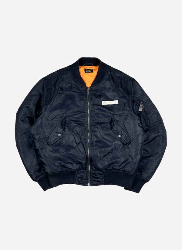 Vintage Lee Bomberjacke schwarz