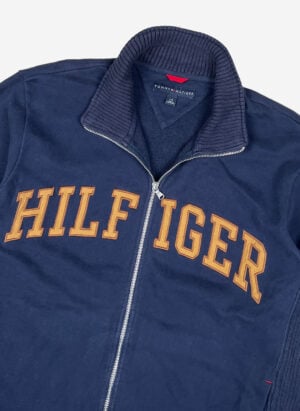 Vintage Y2K Tommy Hilfiger Zipper navy