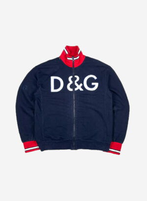 Vintage Dolce & Gabbana Bootleg Zipper navy