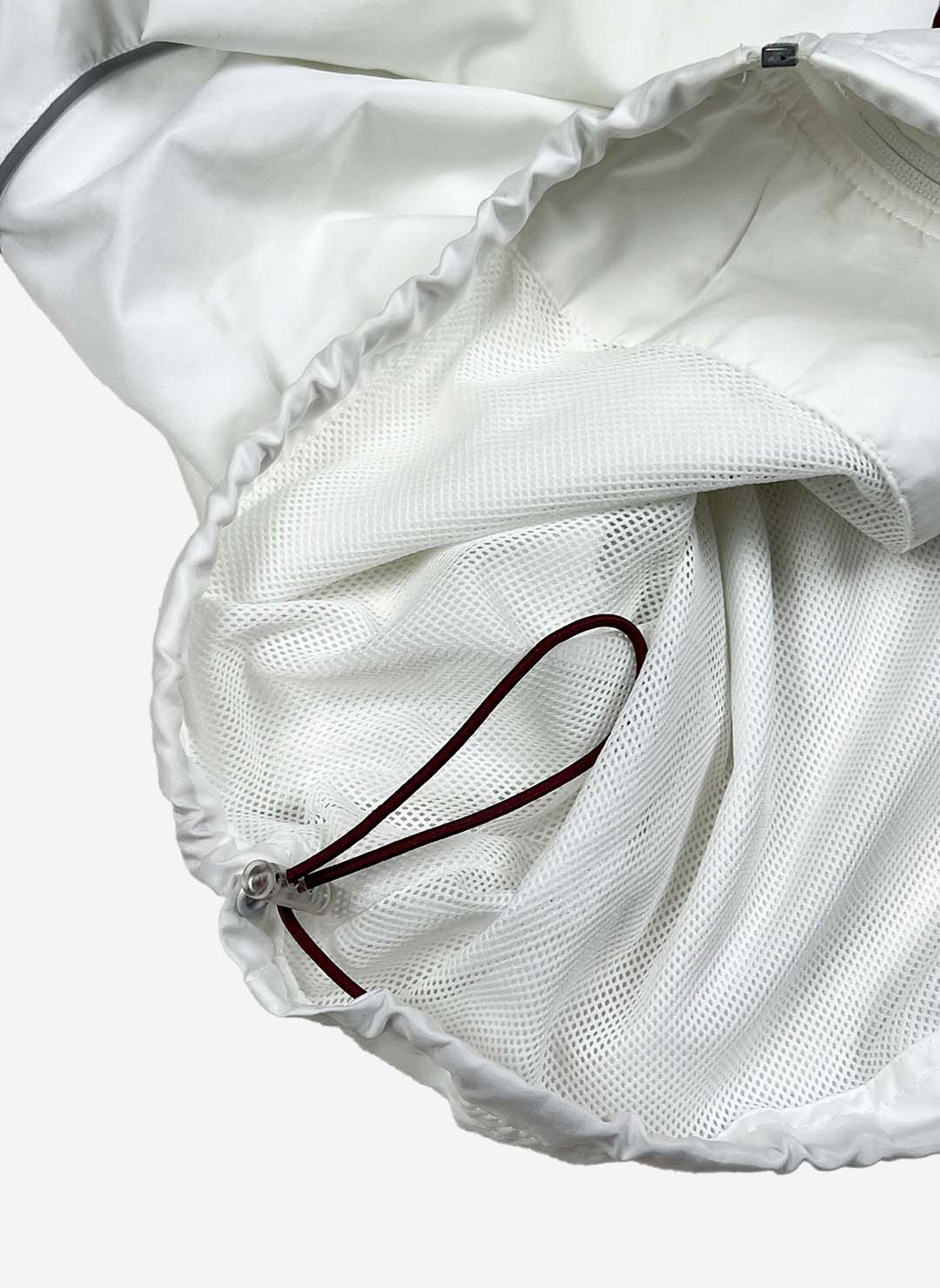 Vintage Y2K Reebok Trackjacket weiß – Bild 4