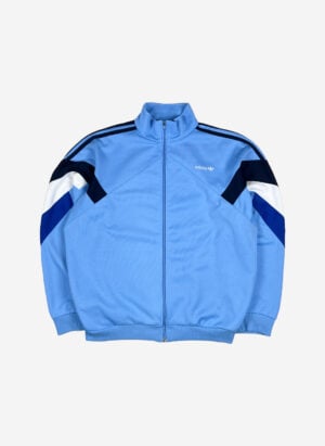 Vintage Adidas Trainingsjacke babyblau