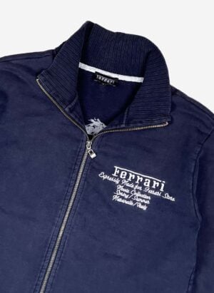 Vintage Ferrari Zipper navy