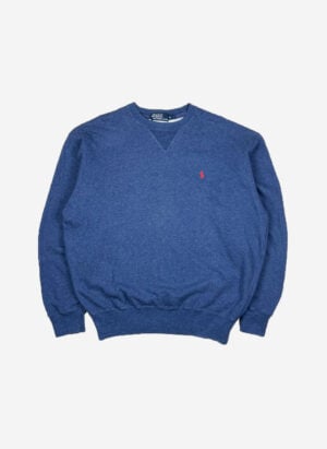 Vintage 90s Polo Ralph Lauren Sweater blau