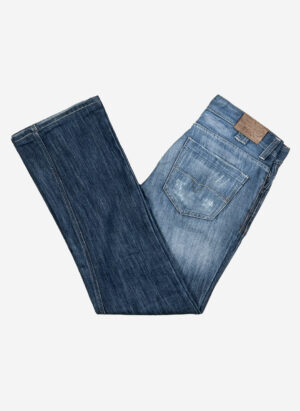 Vintage Diesel Distressed Flared Jeans