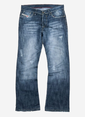Vintage Diesel Distressed Flared Jeans