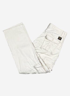 Vintage Lee Workwear Cargohose creme