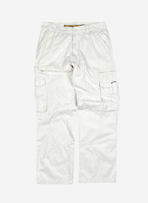 Vintage Lee Workwear Cargohose creme